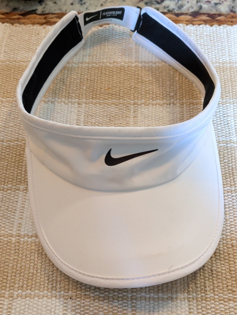 Nike White Visor